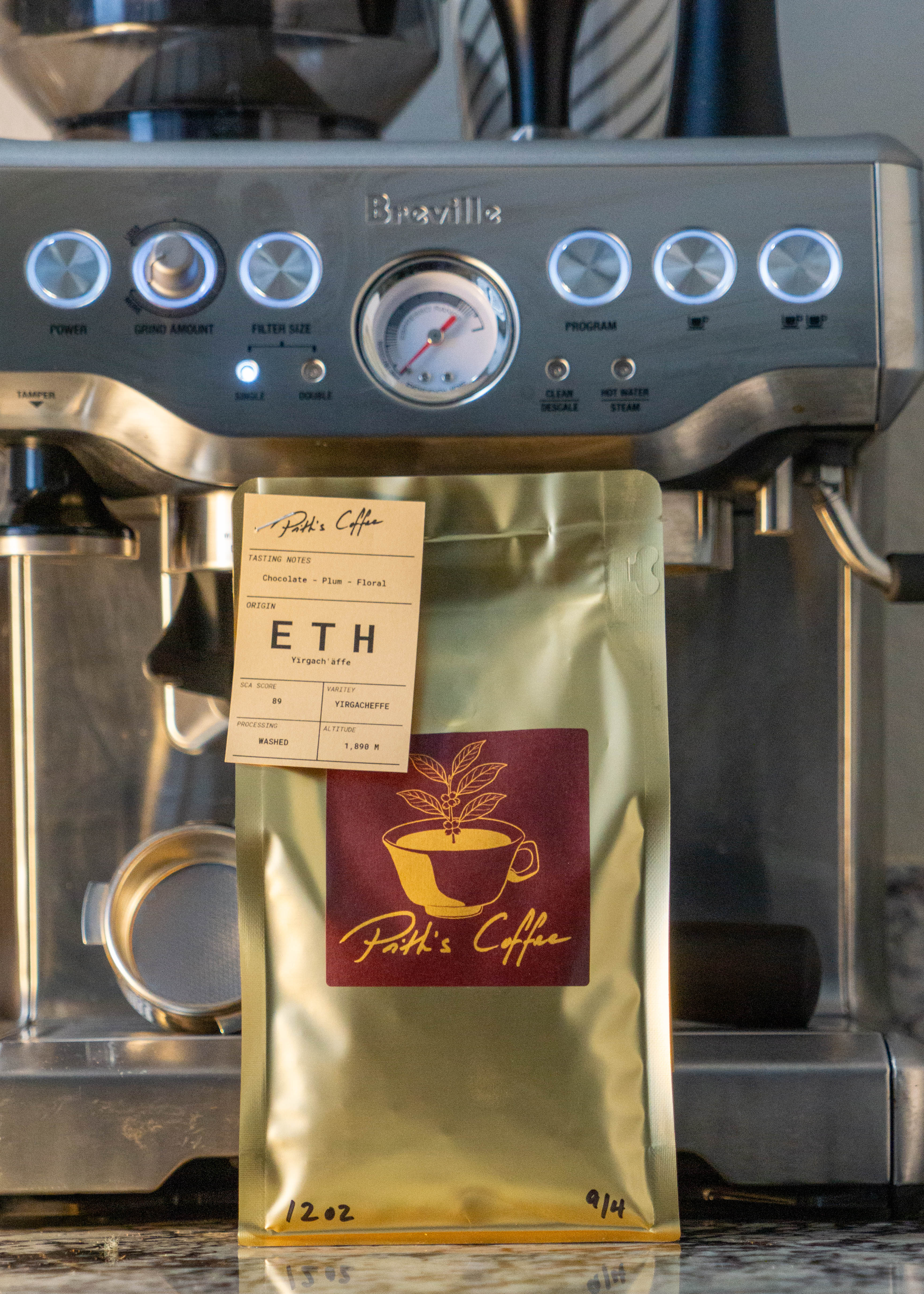 Yirgacheffe, ETH - 12oz Coffee Beans (Whole Bean)