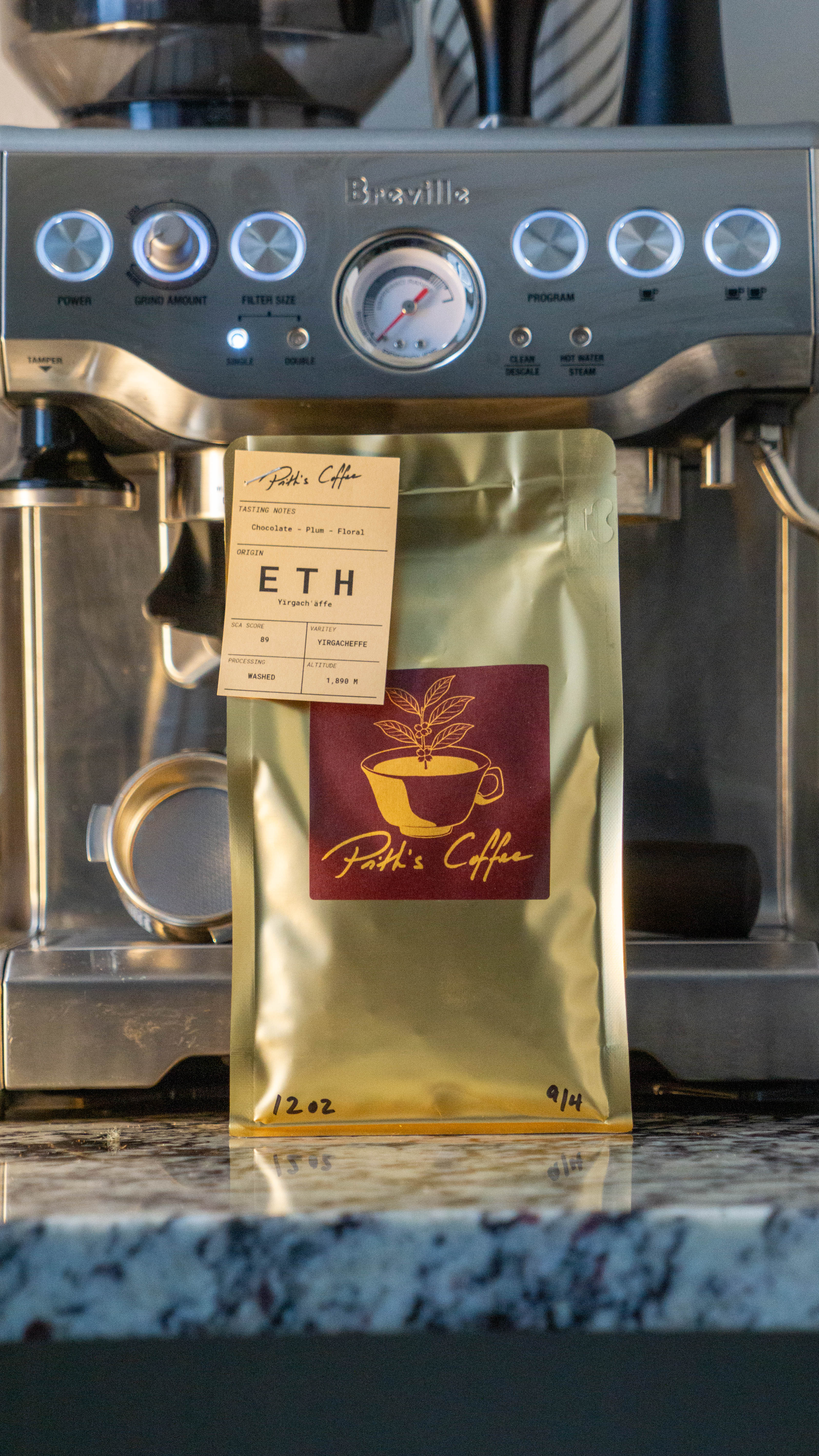 Yirgacheffe, ETH - 2lb Coffee Beans (Whole Bean)